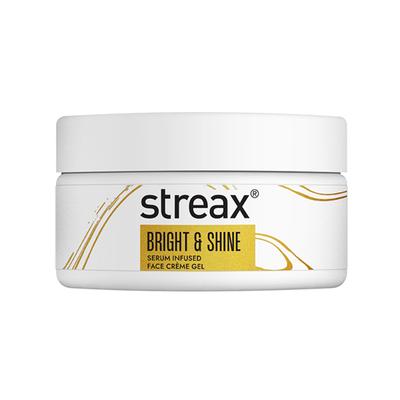 Streax Bright & Shine Serum Infused Face Cream Gel 50 g - Day Cream