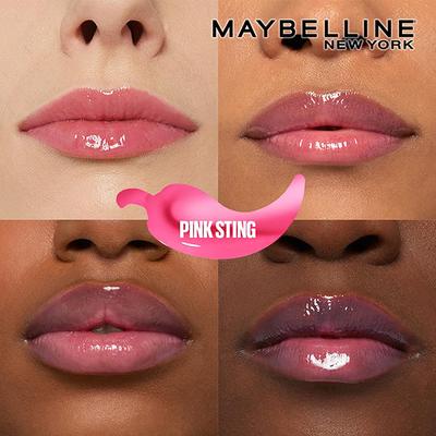 Maybelline New York Lifter Plump - Plumping Lip Gloss, Pink Sting 5 ml - Lip Glosses