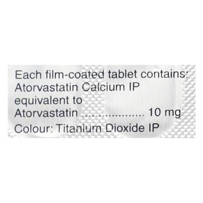 Atorlip 10mg Tablet 15'S - High Cholesterol-Dys