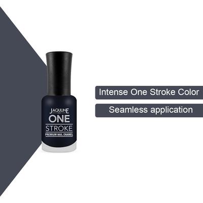 Jaquline USA One Stroke Premium Nail Enamel Midnight Kiss J55 8 ml - Nail Polish