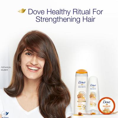 Dove Healthy Ritual For Strengthening Hair Shampoo 650 ml - Shampoos