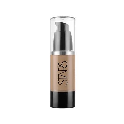 Star's Cosmetics Matte Finish, Full Coverage Face Make Up Micro Foundation (Moroccan) 30 ml - Foundation
