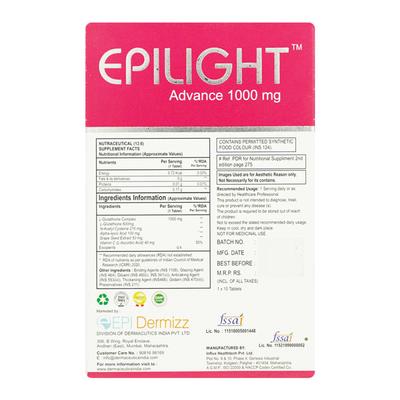 EPILIGHT ADVANCE 1000 Tablet 10's - Supplements-Sup