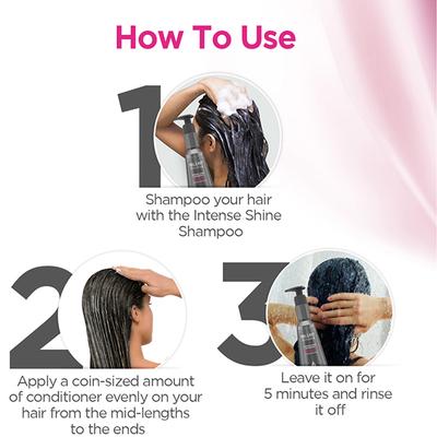 Bblunt Intense Shine Conditioner with Rice, Silk Protein for Softer, Smoother and Shinier Hair 250 gm - Conditioners