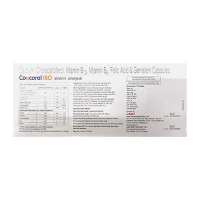 COECORAL ISO NUTRACEUTICAL FOR WOMEN Capsule 15's - Supplements-Vam