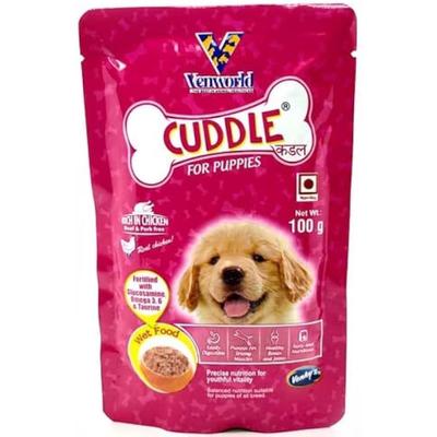 Venkys Cuddle puppy Wet Food 100 g - Pet Healthcare