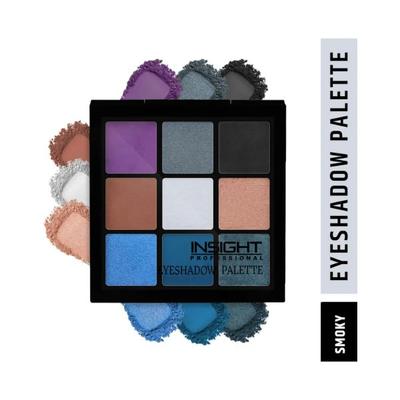 INSIGHT PROFESSIONAL EYESHADOW PALETTE-SMOKY 15 gm - Eye Shadow Palettes