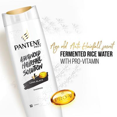 Pantene Advanced Hair Fall Solution Long Black Shampoo 340 gm - Shampoos