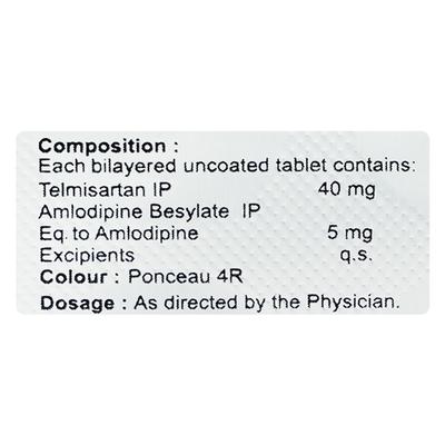 Venpres AM 40 Tablet 10'S - Hypertension-Ana