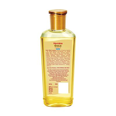 Navratna Gold Ayurvedic Cool Oil 500 ml - Personal Care (Ayush)