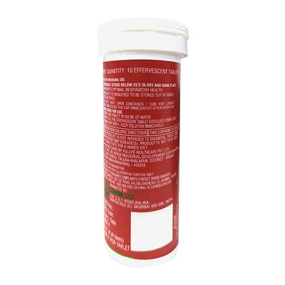 LUMENAC C STRAWBERRY FLAVOUR Effervescent Tablet 10's - Supplements-Sup