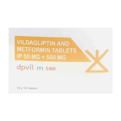 DPVIL M 500 Tablet 15's - Diabetes-Ant
