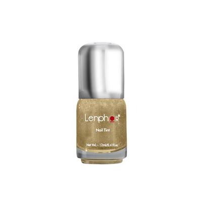 Lenphor Nail Tint Gold Dust 14 12 Ml - Nail Polish