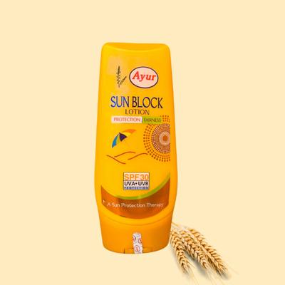 Ayur Herbals Sun Block SPF 30 UVA/UVB Protection Lotion 100 ml - Personal Care (Ayush)