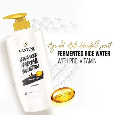 Pantene Pro-V Advanced Hair Fall Solution Long Black Shampoo 650ml - Shampoos