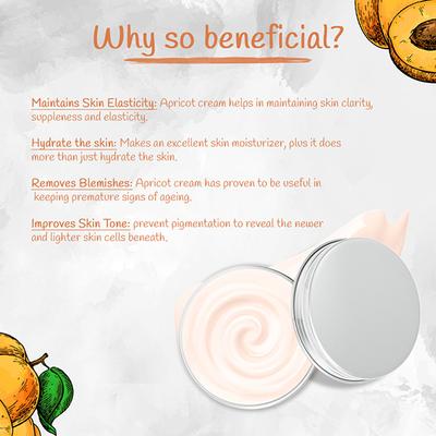 Nutriment Apricot Cream All Skin Type 250 gm - Lotions & Creams