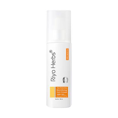 Riyo Herbs Sun Protection SPF 50 PA+++ Mattifying Gel Cream 100 ml - Body Sunscreen