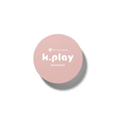 Myglamm K.Play Flavoured Blush - Sweet Peach 9 Gm - Blushes