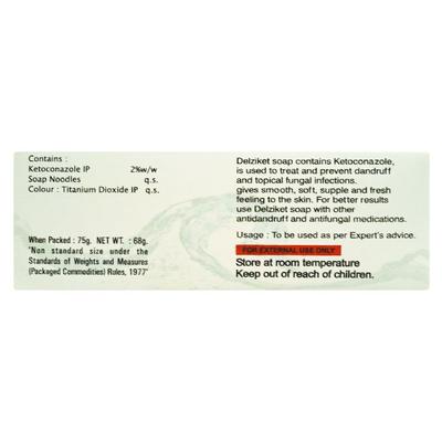DELZIKET Soap 75gm - Skin Infections-Taa
