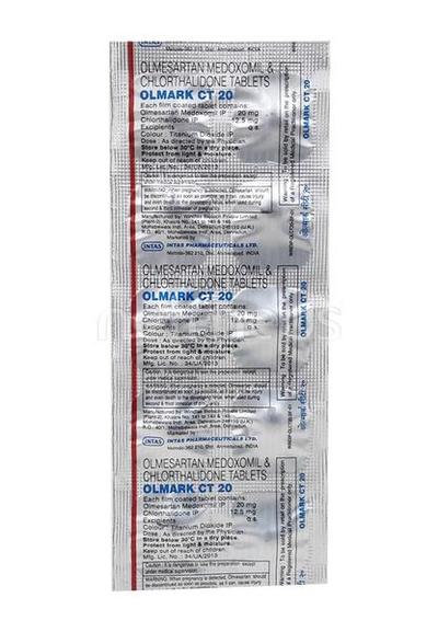 Olmark CT 20mg Tablet 10'S - Hypertension-Ang