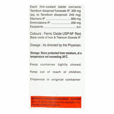 Trustiva Tablet 30'S - Viral infections-Ant