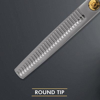 Vega Professional Pro Style 30 Thinning Silver Line Hairdressing Scissor (VPMSC-12) 1's - Grooming Kits