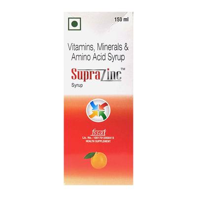 SUPRAZINC Orange Flavour Syrup 150ml - Supplements-Vam