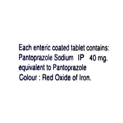 Panlord 40Mg Tablet 10's - Ulcer/Reflux/Flatulence-Aaa