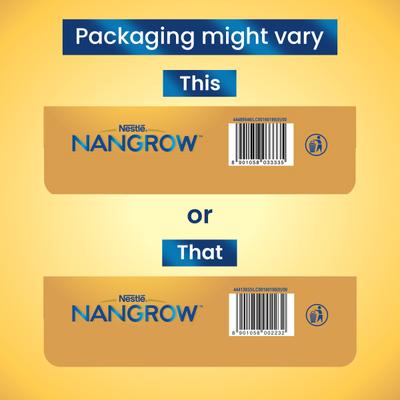Nestle Nangrow 2- 6 years Milk Drink Powder - Creamy Vanilla (Refill Pack) 400 gm - Baby And Infant Supplements