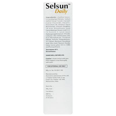 Selsun Daily Shampoo 60ml - Dandruff-TAA