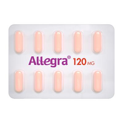 Allegra 120mg Tablet 10'S - Allergies-Ant