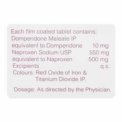 NAXDOM 500 Tablet 15's - Migraine