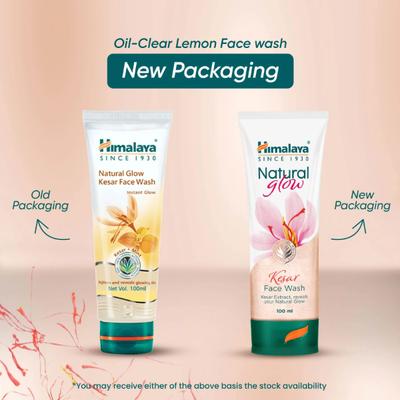 Himalaya Natural Glow Kesar Face Wash 100 ml - Face Washes