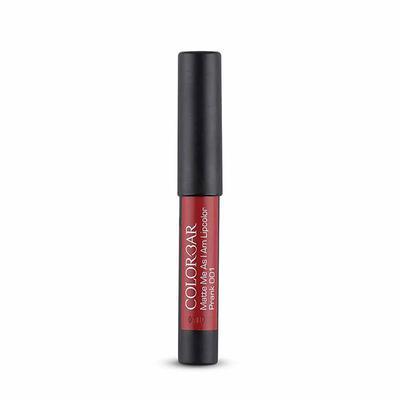Colorbar Cuties Matte Me As I Am Lipcolor Prank 001 2.5gm - Lip Crayons