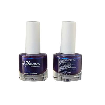 Glimmer Nail Enamel Precious Blue 8 ml - Nail Polish