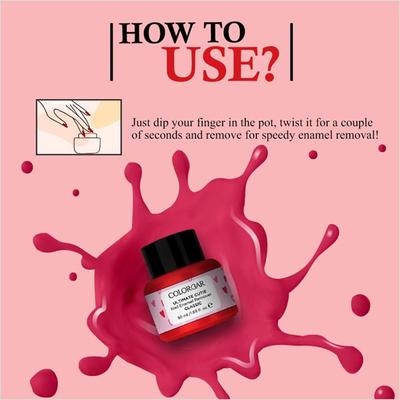 Colorbar Ultimate Cutie Nail Enamel Remover- Classic 50ml - Nail Polish