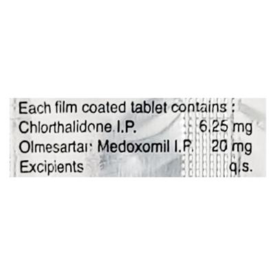 Olsar CH 20/6.25mg Tablet 10'S - Hypertension-Ang