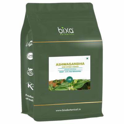 Bixa Botanical Ashwagandha 2.5% Herb Extract Powder 1 kg - Pure Herbs