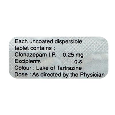 Clonotril 0.25mg Tablet 15'S - Anxiety-Anx