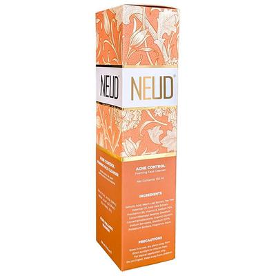 NEUD Acne Control Foaming Face Cleanser With Salicylic Acid, Neem and Tea Tree Oil (150ml X 2) 2's - Skin-Treatment
