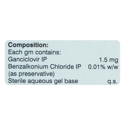 GANCIGEL Ophthalmic Gel 5gm - Eye Infections-Eaa