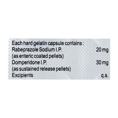 Rabeoz D Capsule 10'S - Ulcer/Reflux/Flatulence-Aaa