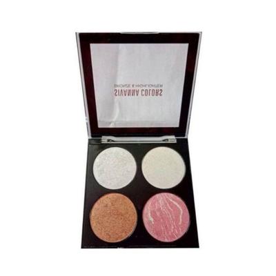 Sivanna Colors Bronze & Highlighter Make Up Studio - HF358 01 20 gm - Highlighters & Illuminators