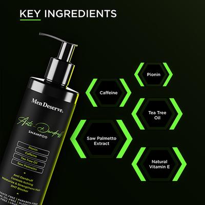 Men Deserve Anti-dandruff Conditioning Shampoo 250 ml - Shampoos