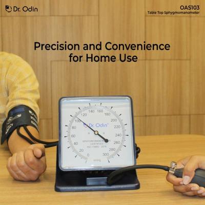 Dr. Odin Aneroid Sphygmomanometer Table Top (OAS-103) 1's - Health Monitors And Equipment