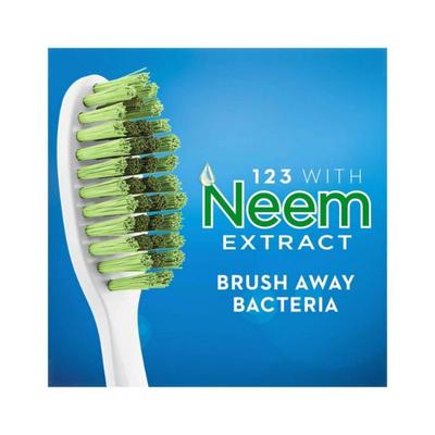Oral B 123 Soft Toothbrush With Neem Extract 4's - Toothbrushes
