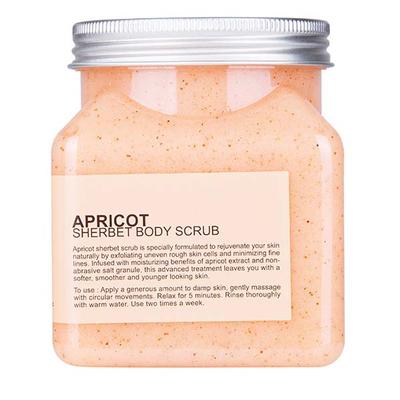 Scentio Apricot Anti-Aging Sherbet Body Scrub 350 ml - Scrubs & Exfoliants
