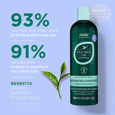 Hask Tea Tree Oil and Rosemary Invigorating Conditioner 355 ml - Conditioners