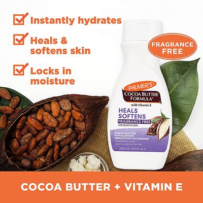 Palmer'S Cocoa Butter Formula With Vitamin E Heals Softens Fragrance Relieves Rough,Dry Skin Free Body Lotion 250ml - Lotions & Creams