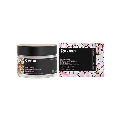 Quench Botanics Moisturizing Body Butter with Cherry Blossom Repairs Dry Damaged Skin 100 ml - Day Cream